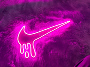 Dripping Nike | LED Neon Sign