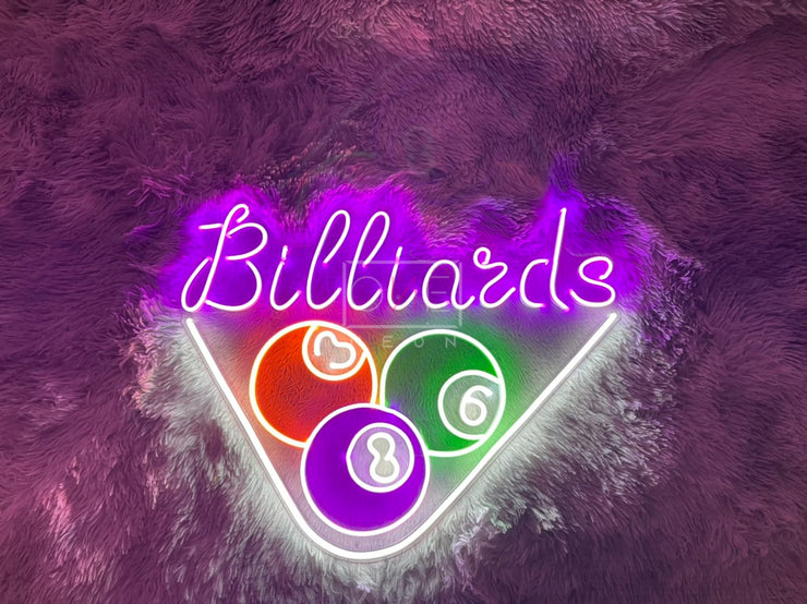 Billiard Pool | LED Neon Sign