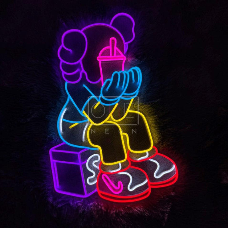 KAWS Fubo | LED Neon Sign - ONE Neon