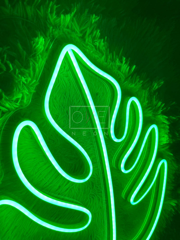 Monstera Leaf | LED Neon Sign