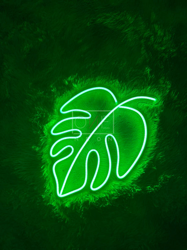 Monstera Leaf | LED Neon Sign