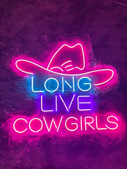 Long Live Cowgirls | LED Neon Sign