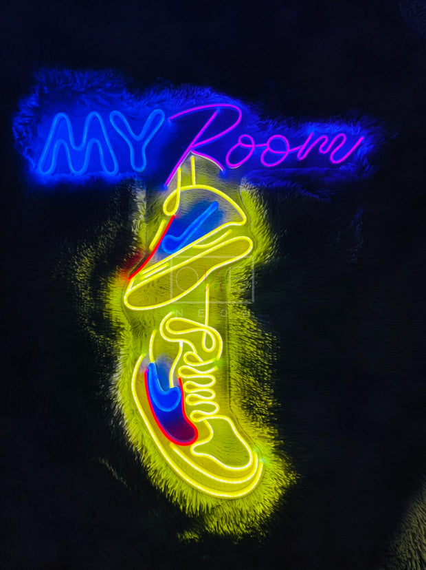 My Room Sneakers | LED Neon Sign