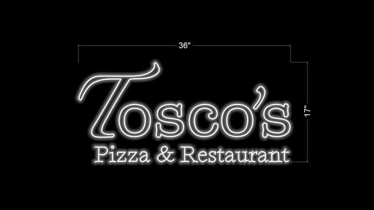 Tosco's Pizza & Restaurant | LED Neon Sign