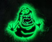 Ghostbusters Slimer | Edge Lit Acrylic Signs