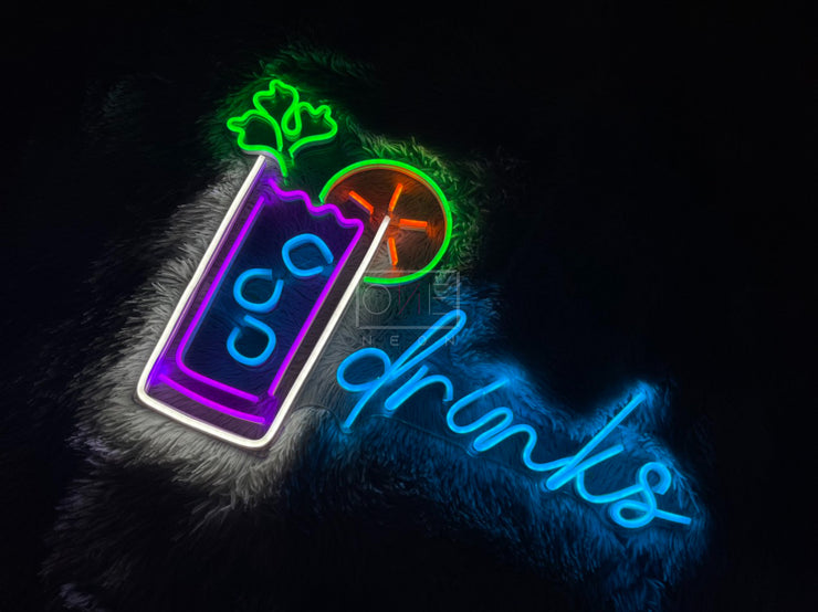Drunks | LED Neon Sign