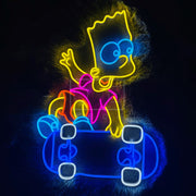 Simpson Skateboards | LED Neon Sign