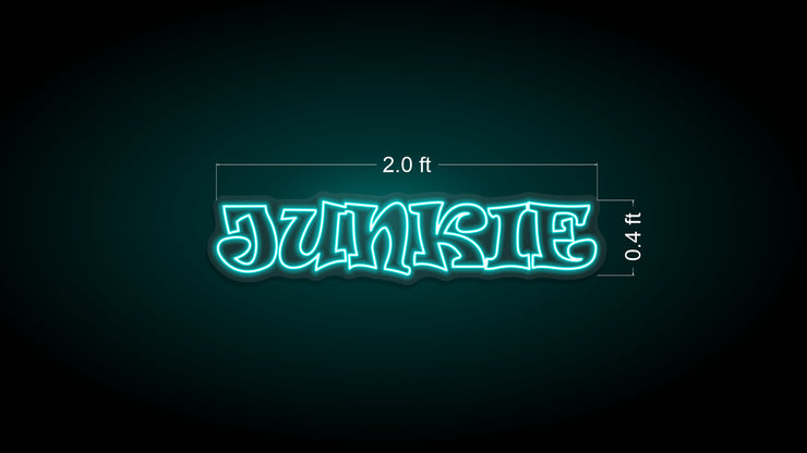 Junkie Logo | LED Neon Sign
