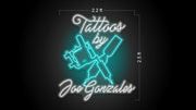 Tattoo By Joe Gonzales | LED Neon Sign