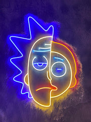Cartoon Rick and Morty | LED Neon Sign