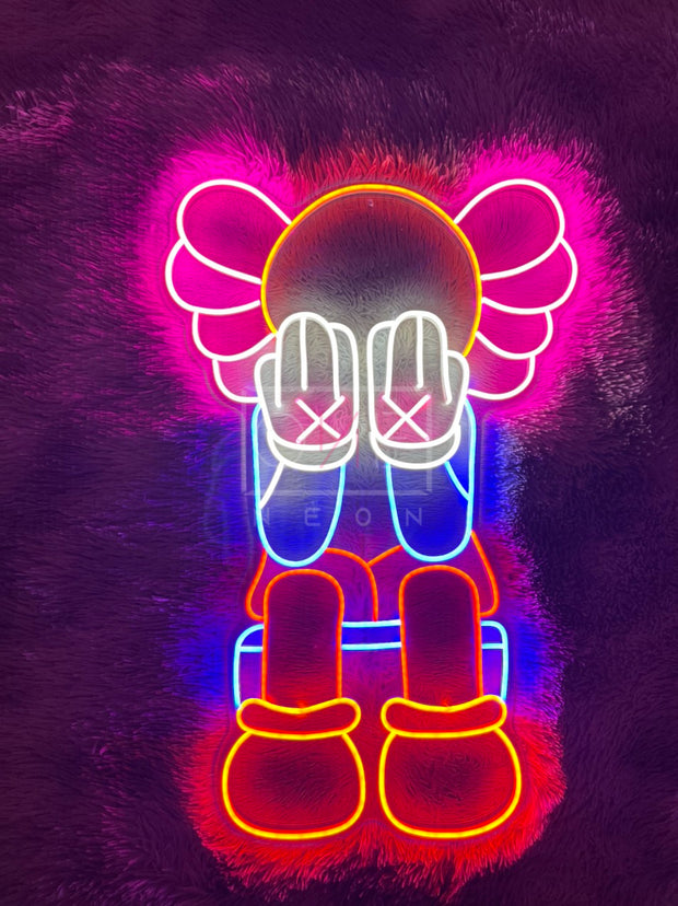 KAWS Crying | LED Neon Sign