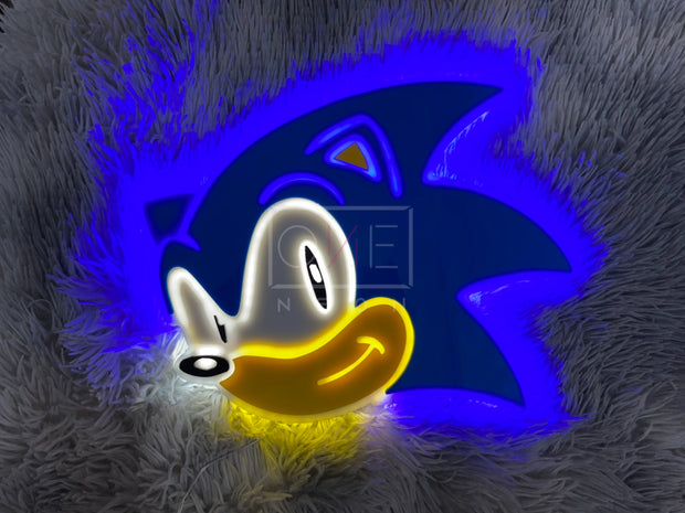 Sonic | Edge Lit Acrylic Signs