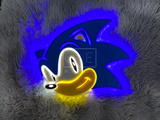 Sonic | Edge Lit Acrylic Signs