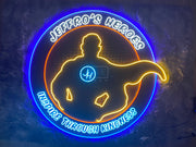Jeffro's Heroes Logo | LED Neon Sign