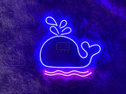 Whale | LED Neon Sign