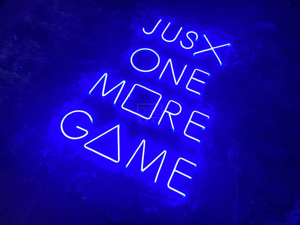 Just One More Game | LED Neon Sign