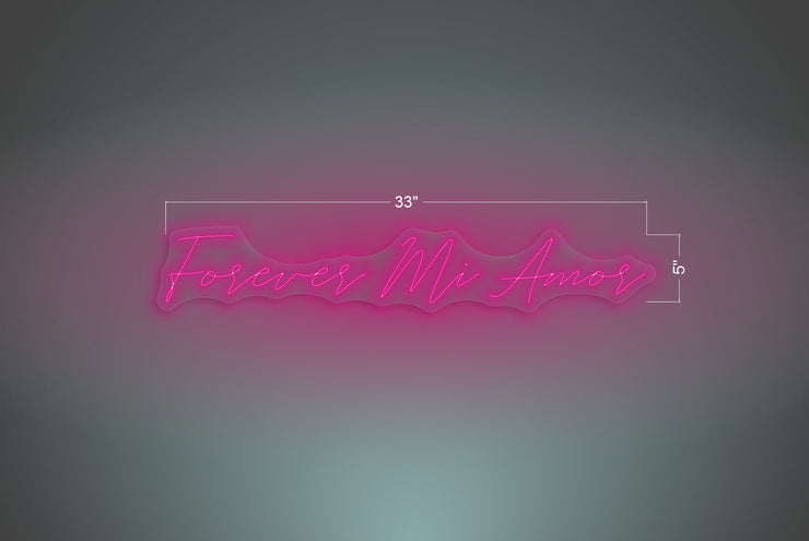 Forever mi amor | LED Neon Sign