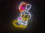 KAWS Butt | LED Neon Sign