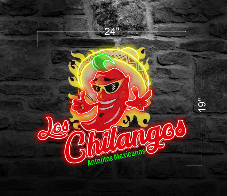 Los Chilangos | LED Neon Sign