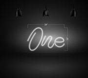 One | LED Neon Sign