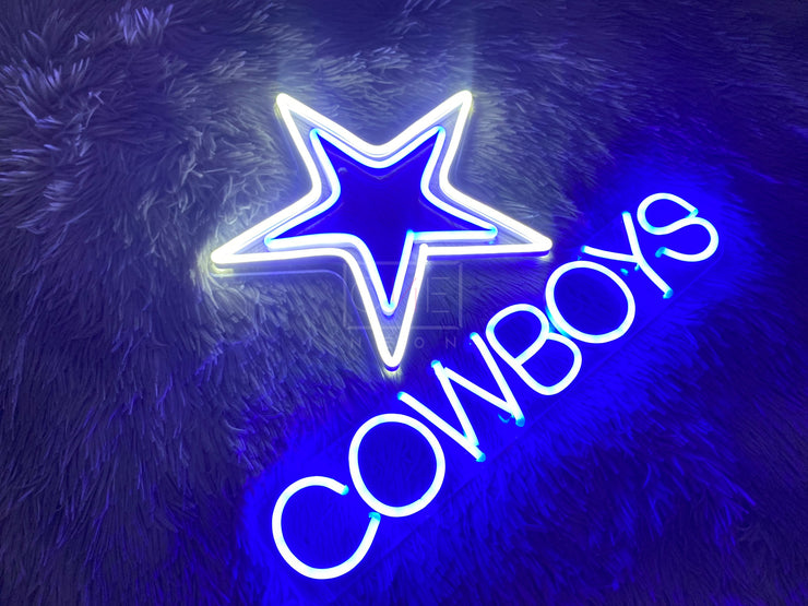 Cowboys | LED Neon Sign
