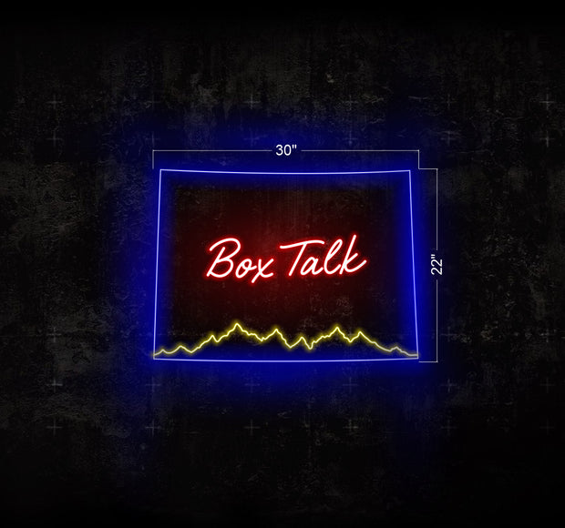 Box Talk | LED Neon Sign