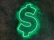 'Dollar' | LED Neon Sign