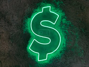 'Dollar' | LED Neon Sign