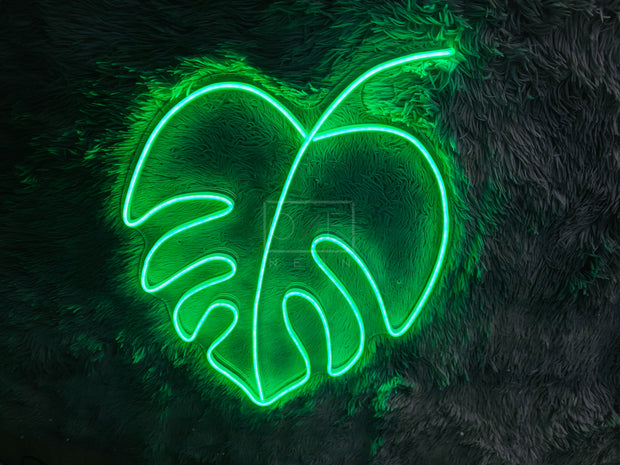 Monstera Leaf | LED Neon Sign