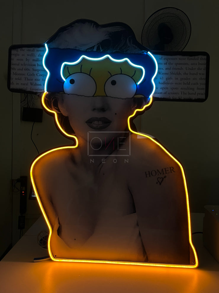 Scarlett Johansson | LED Neon Sign