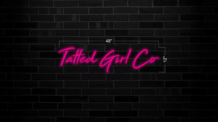 Tatted Girl Co | LED Neon Sign