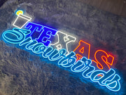 Texas Snowbirds | LED Neon Sign