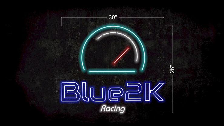 Blue2k Racing | LED Neon Sign