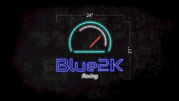 Blue2k Racing | LED Neon Sign
