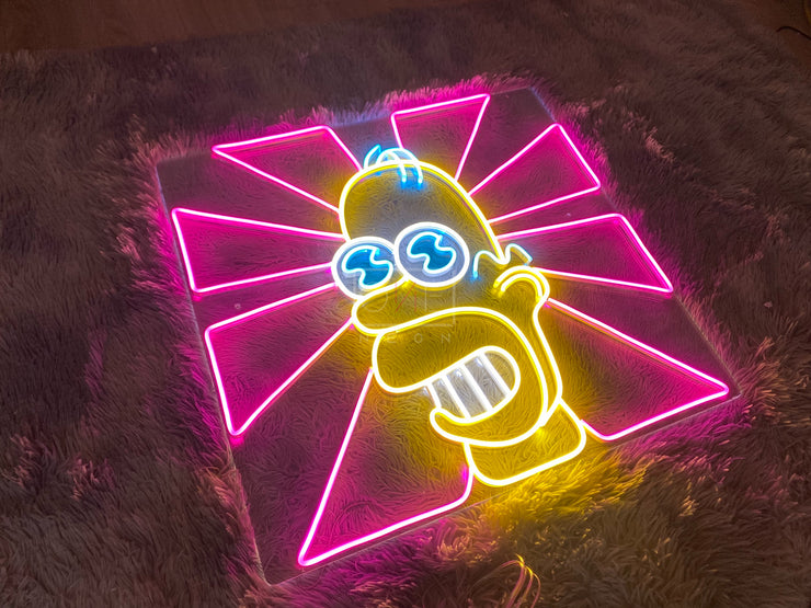 Homer Simpson | LED Neon Sign