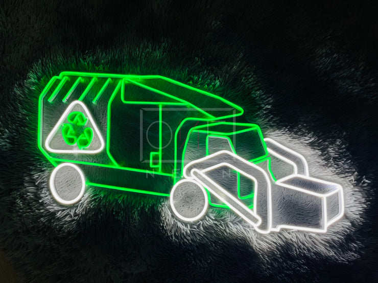Garbage Truck | LED Neon Sign