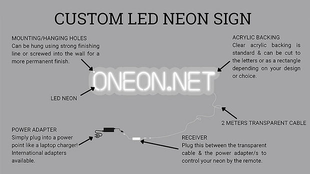 Afghan Hound Sleeping | LED Neon Sign