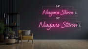 Niagara Storm | LED Neon Sign
