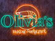 Olivia's Mexican Restaurant | LED Neon Sign