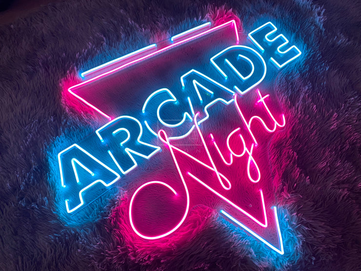Arcade Night | LED Neon Sign
