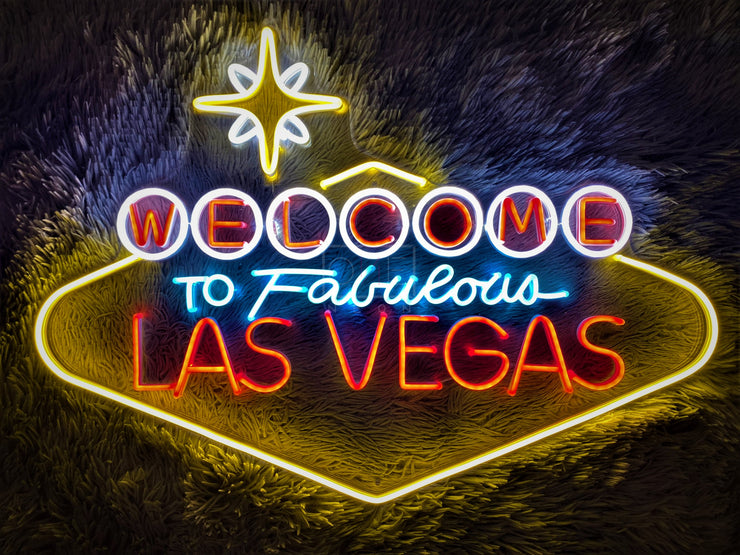 Welcome To Las Vegas | LED Neon Sign