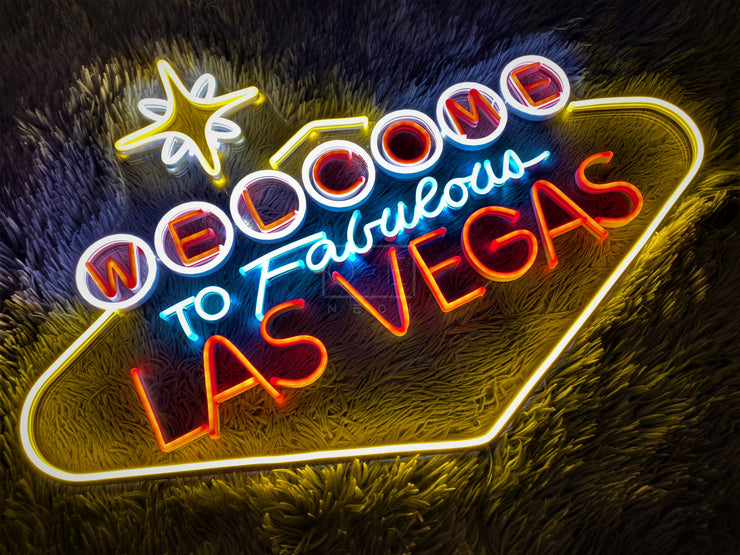 Welcome To Las Vegas | LED Neon Sign