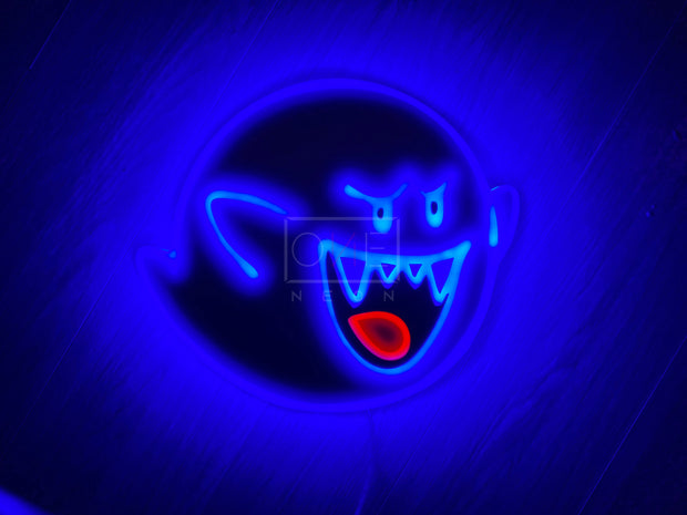 Mario Boo | Edge Lit Acrylic Signs