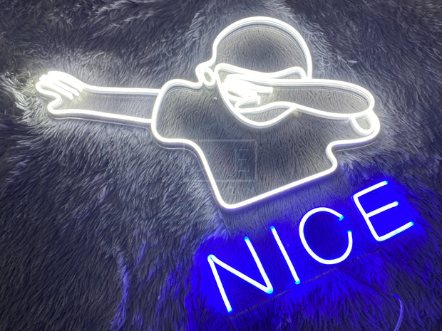 Nice Dab | LED Neon Sign