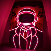 Big Man On The Moon | Neon Acrylic Artwork